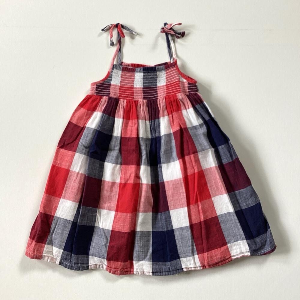 Old Navy Red White and Blue Smocked Sundress
